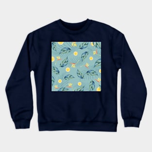 Lemons and Leaves Crewneck Sweatshirt